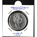 1884 Lire 2 Moneta Ottima Conservazione Sigillato Umberto I